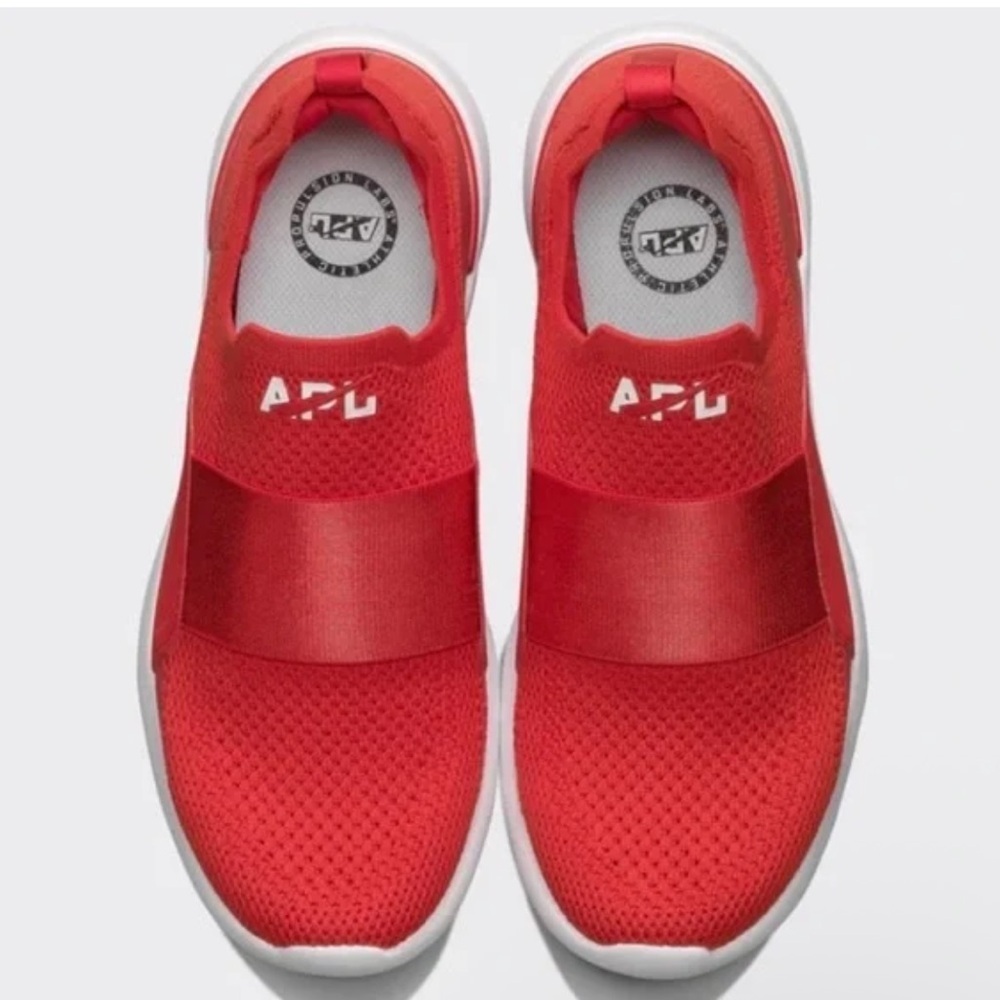 NEW APL MENS TECHLOOM BLISS RED/BlISS Sz 14 - Picture 2 of 8
